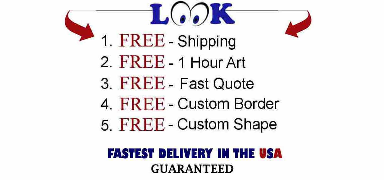 free shipping free art logo